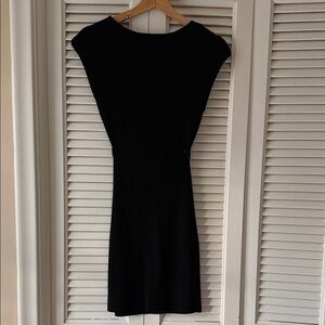 Wilfred Classic Black Mini Dress